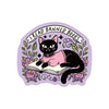 Banned Books Black Cat Sticker