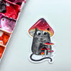 Cat Mushroom Sticker