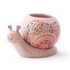 2.75” Pink Snail Planter
