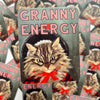 Granny Energy Cat Sticker