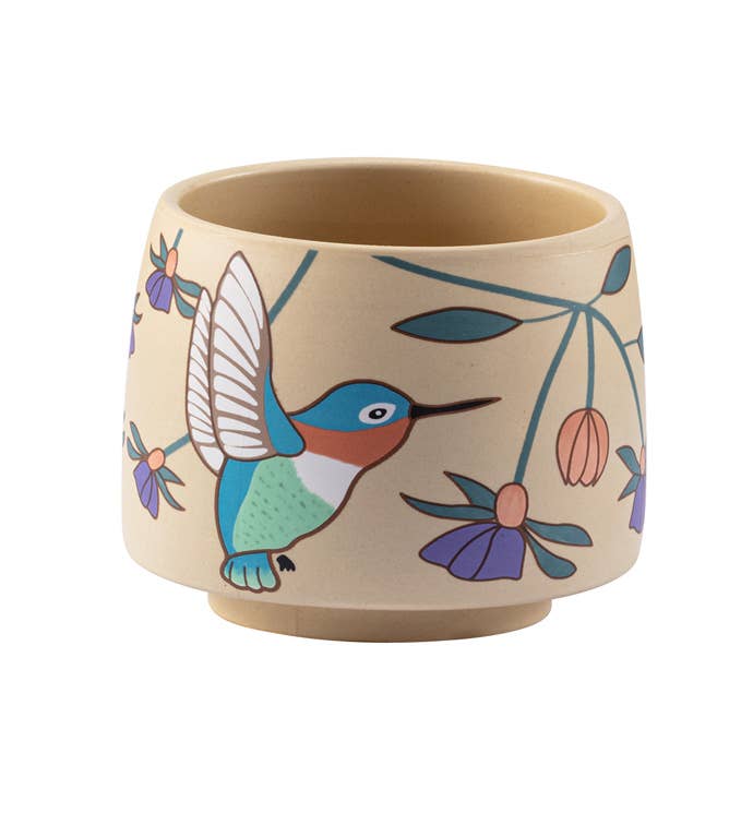 hummingbird plant pot 5” Hummingbird Planter – Bloomora Botanicals