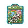 Skeleton Recycling Sticker