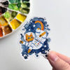 Astronaut Cat Sticker