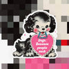 Dogs Because People Suck Sticker