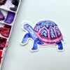 Turtle in Glasses Sticker
