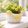 Floral Bird Planter