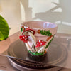 4" Mushie Pot: Blush Pink w/ Red Mushies
