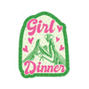 Girl Dinner Sticker