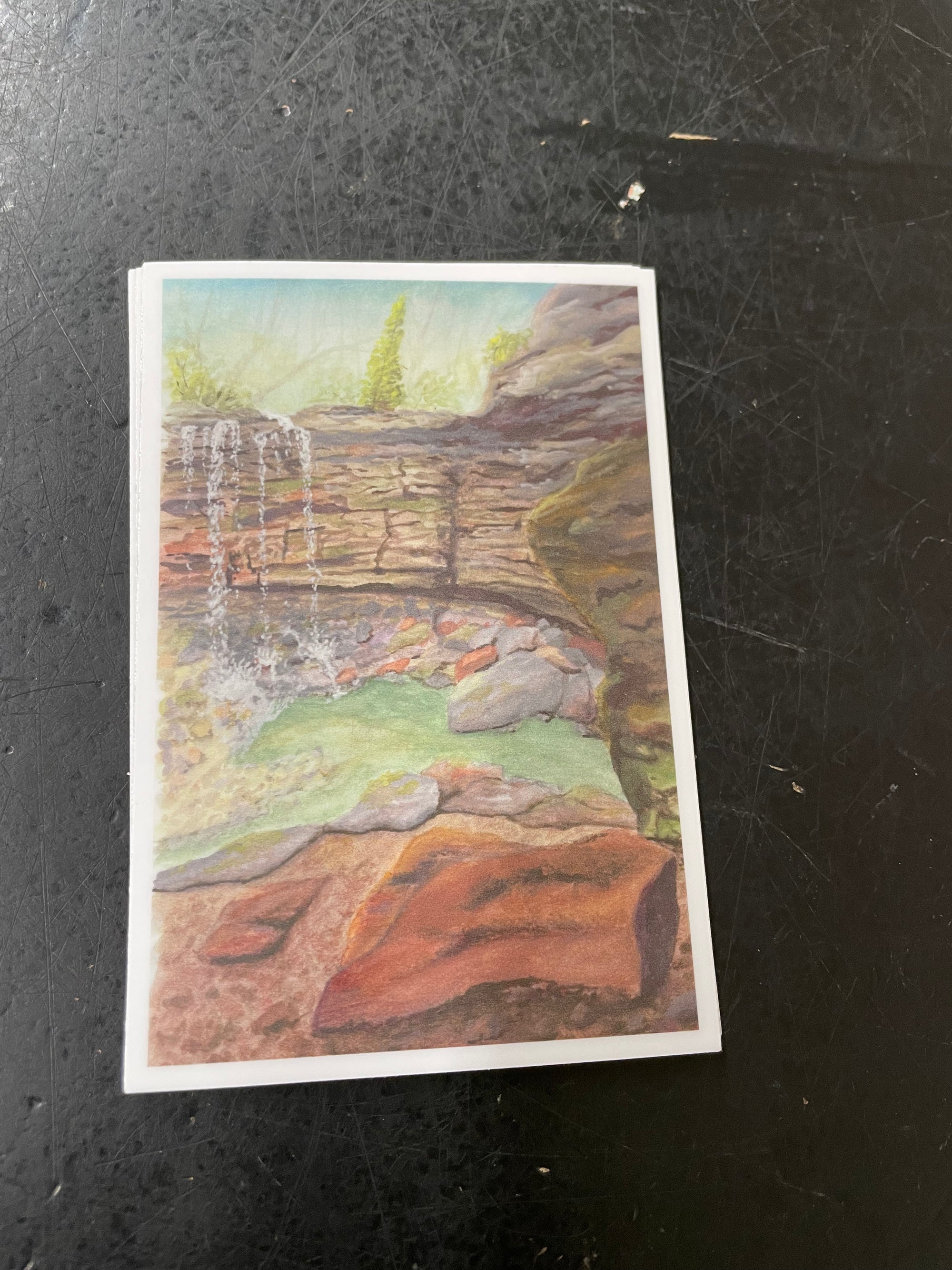 Waterfall Sticker