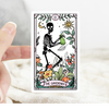 Plant Tarot Card The Gardener Sticker