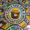 Glitter Only You Can Prevent Fascism Sticker