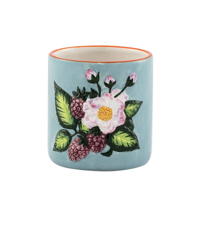 3.25” Floral & Berry Planter