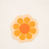 Orange Flower Bus Sticker