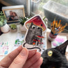 Cat Mushroom Sticker