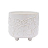 Footed Floral Bloom Planter