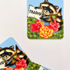 Trashy Racoon Sticker