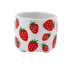3.75” Strawberry Ceramic Planter