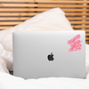 Pink Childless Cat Lady Sticker