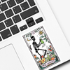 Plant Tarot Card The Gardener Sticker