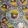 Glitter Only You Can Prevent Fascism Sticker
