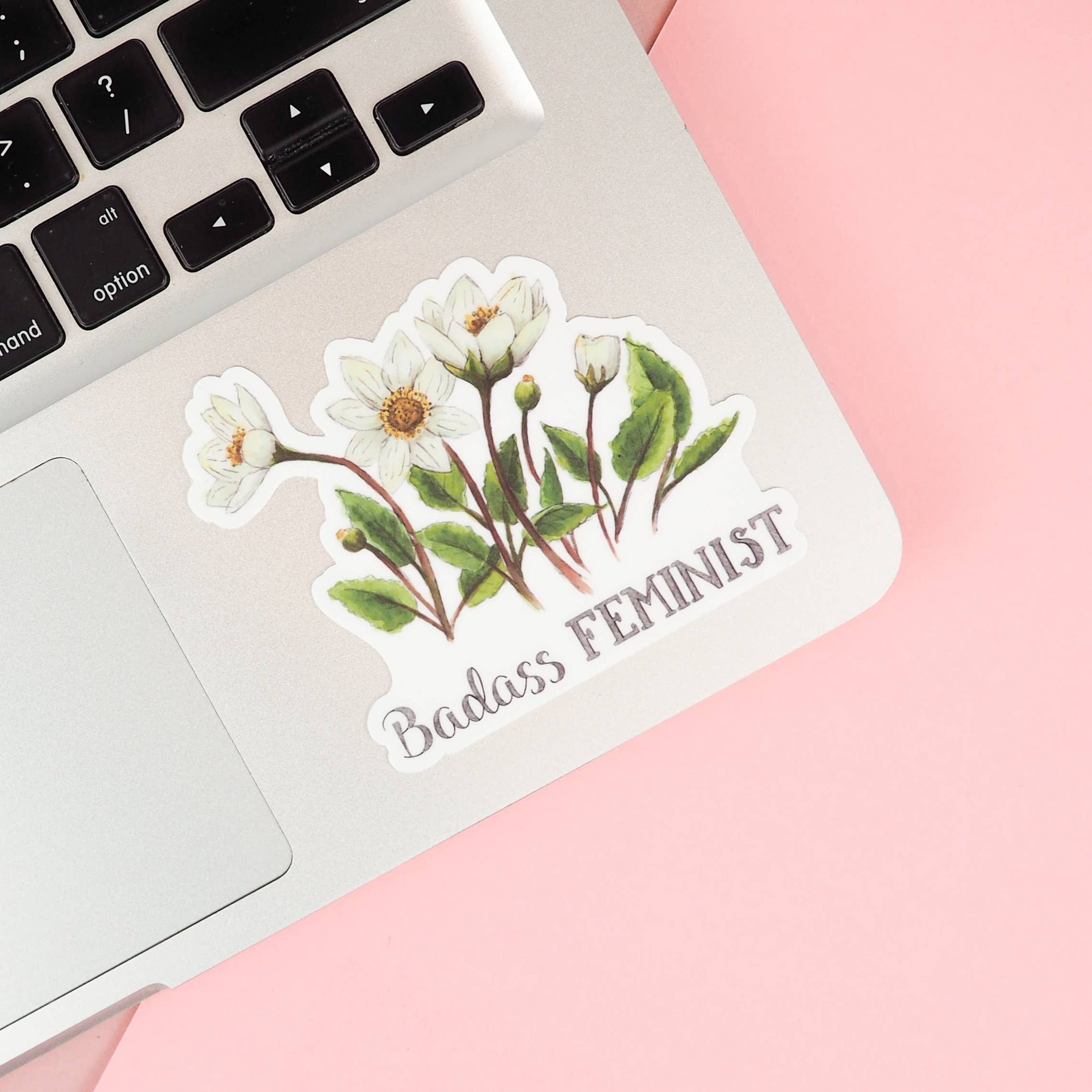 Badass Feminist Sticker