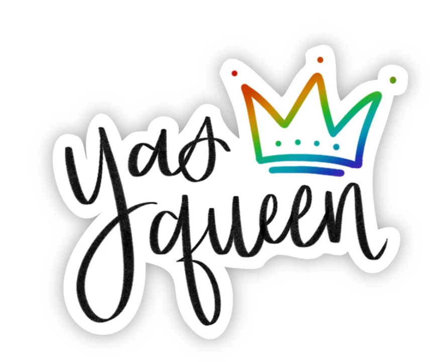 Yas Queen Sticker