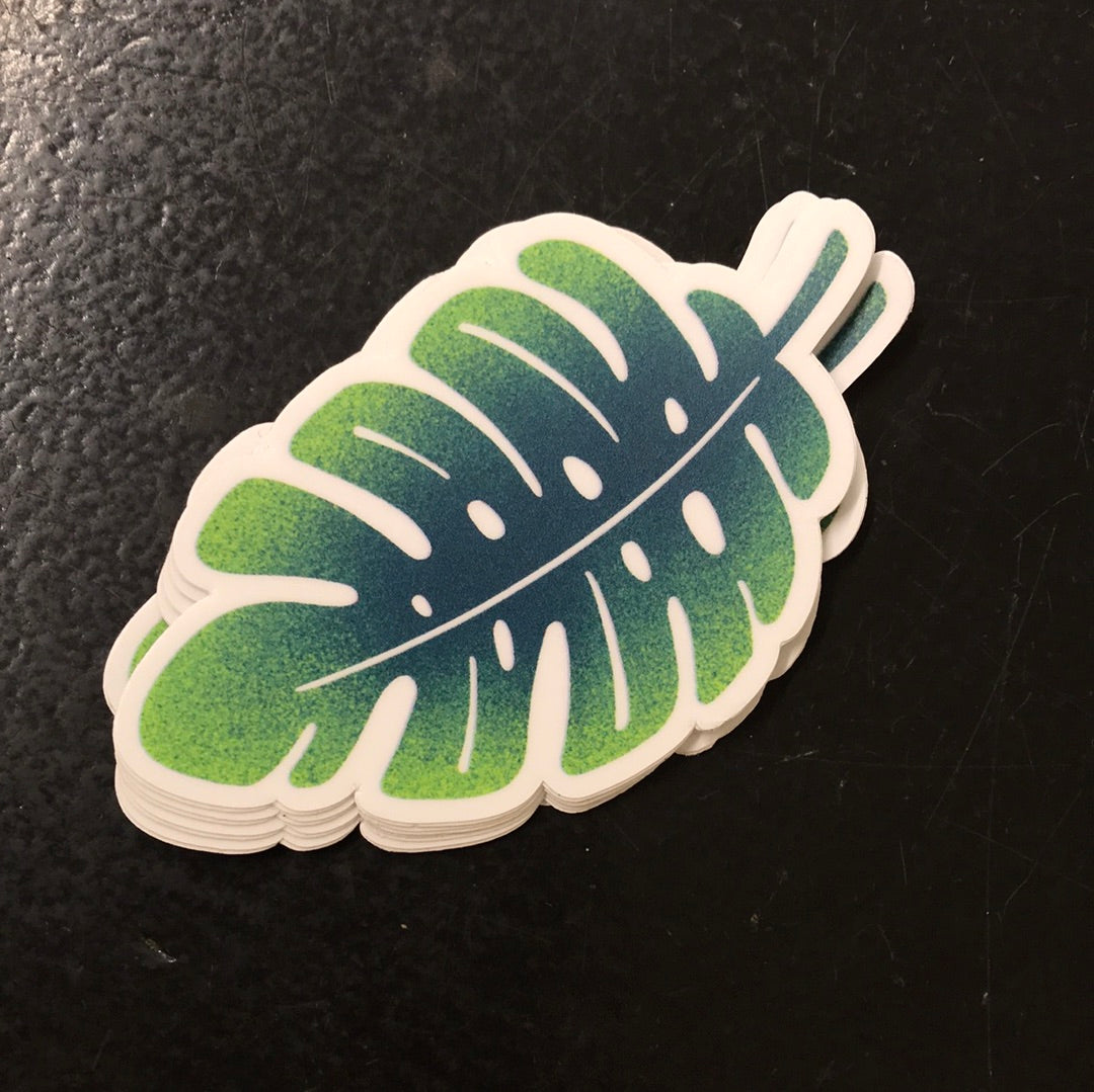Monstera Leaf Sticker